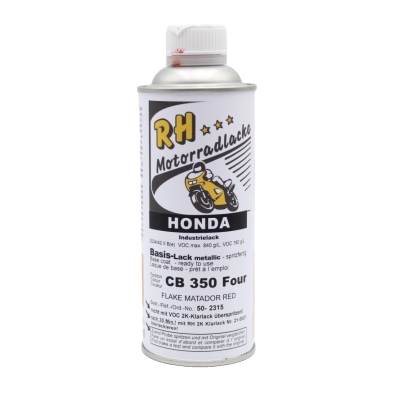 HONDA VERNICE FLAKE MATADOR RED VERSIONE USA PER CB350 FOUR | Mamoto Ricambi