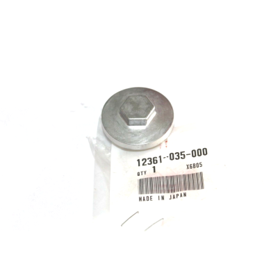 HONDA COPERCHIO REGISTRO PUNTERIE OPACO PER CB750 K0→K7-CB750F1-F2 SUPER SPORT 12361-035-000 | Mamoto Ricambi