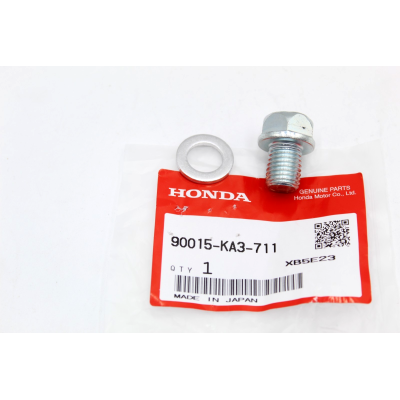 HONDA BULLONE SCARICO OLIO+RONDELLA XL600LM-R-CR125-250-500-XR200-XR600 | Mamoto Ricambi