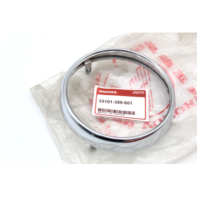 HONDA GHIERA FARO CROMATA STANLEY XL100-12-175-250S-CB125T-CB50-CM200T-Z50J-CY80 | Mamoto Ricambi