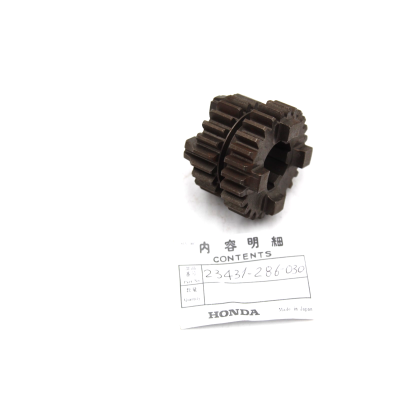 HONDA DOPPIO INGRANAGGIO 2 MARCIA PER CB250K-CB350K-CL250-350 23431-286-030 | Mamoto Ricambi