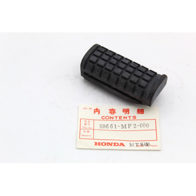 HONDA GOMMINO PEDANA ANTERIORE VF500F-CB350-450S-CB125T-TD 50661-MF2-000 | Mamoto Ricambi