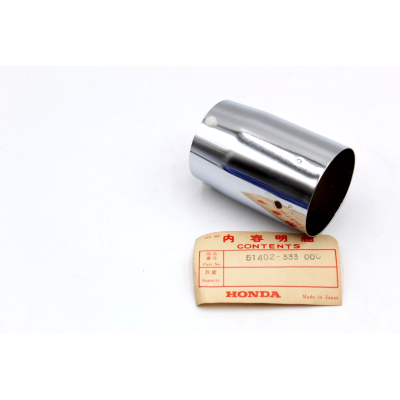 HONDA COPERCHIO FORCELLA GAMBALE CROMATO PER CB350F-CB250-350K 51402-333-000 | Mamoto Ricambi