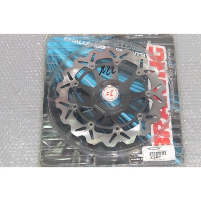 BRAKING DISCO ANTERIORE SX-DX WAVE PER CB600 HORNET 00-06 45220-MBZ-D02 | Mamoto Ricambi