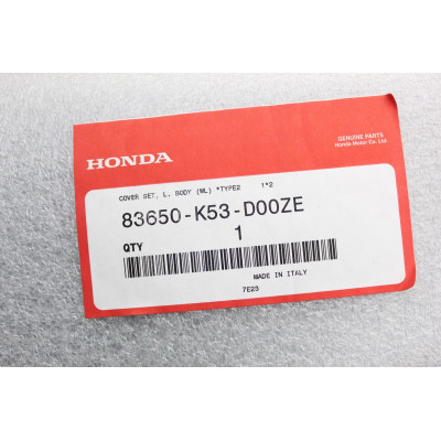 HONDA SCOCCA POSTERIORE SX COLORE GRIGIO PER SH300 15-16 83650-K53-D00ZE | Mamoto Ricambi