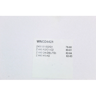 KAWASAKI KIT DISCHI FRIZIONE NHC PER Z400B-G-Z440 13088-1010 | Mamoto Ricambi