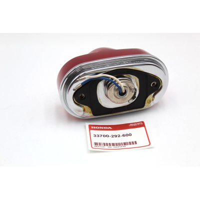 HONDA FANALE POSTERIORE COMPLETO PER CB250K-CB350K-CB450K-CB750K0-K1 | Mamoto Ricambi