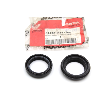 HONDA KIT PARAOLI FORCELLA COMPLETI PER NSR125F-R 88-92 51490-KY4-305 | Mamoto Ricambi