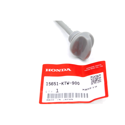 HONDA ASTA LIVELLO OLIO MOTORE GRIGIA PER SH300 2007-14 15651-KTW-900 | Mamoto Ricambi