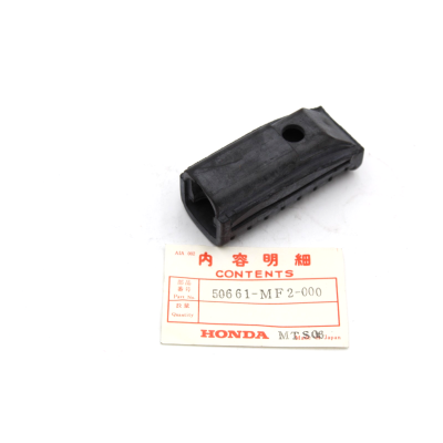 HONDA GOMMINO PEDANA ANTERIORE VF500F-CB350-450S-CB125T-TD 50661-MF2-000 | Mamoto Ricambi