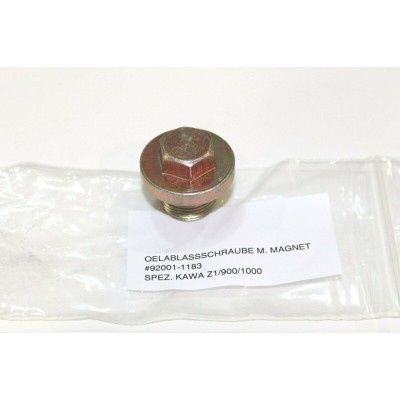 KAWASAKI BULLONE SCARICO OLIO MAGNETICO PER KZ400-Z1900-Z1000A 71-78 92001-1183 | Mamoto Ricambi
