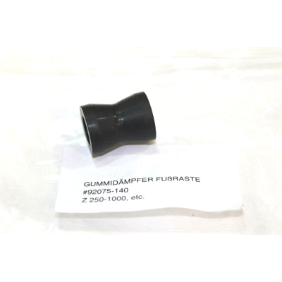 KAWASAKI GOMMINO SUPPORTO PEDANE ANTERIORI PER Z1900-Z1000A 71-78 92075-140 | Mamoto Ricambi