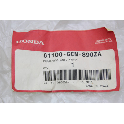HONDA PARAFANGO ANTERIORE NERO PER SZX50X 61100-GCM-890ZA | Mamoto Ricambi