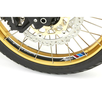 HONDA KIT ADESIVI CERCHI COLORE NERO PER CRF1000 2020-23 08F70-MKS-E20ZE | Mamoto Ricambi