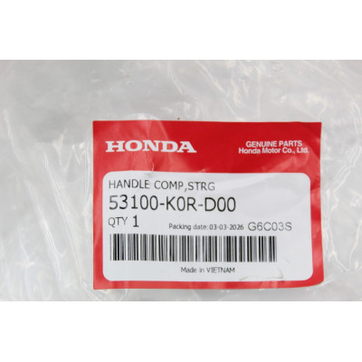 HONDA MANUBRIO PER SH125-150 2020-24 53100-K0R-D00 | Mamoto Ricambi