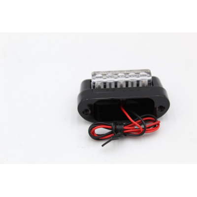 BKR FANALE LUCE TARGA A LED IN ALLUMINIO UNIVERSALE OMOLOGATO | Mamoto Ricambi