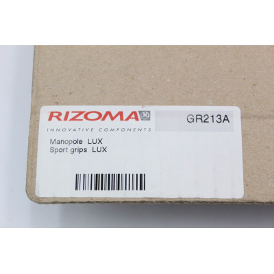 RIZOMA COPPIA MANOPOLE LUX IN ALLUMINIO UNIVERSALI DIAMETRO 22 NERE | Mamoto Ricambi