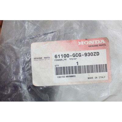 HONDA PARAFANGO ANTERIORE COLORE P31R PER SGX50 SKY 61100-GCG-930ZD | Mamoto Ricambi