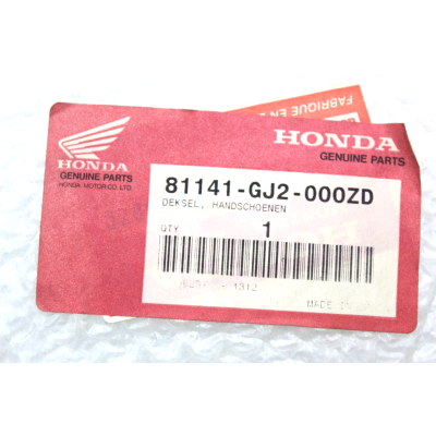 HONDA COPERCHIO PORTAOGGETTI PER SH50-75 SEVEN FIFTY 1987-93 81141-GJ2-000ZD | Mamoto Ricambi