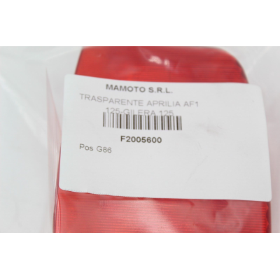 APRILIA PLASTICA STOP POSTERIORE PER AF1 125-GILERA 125 | Mamoto Ricambi