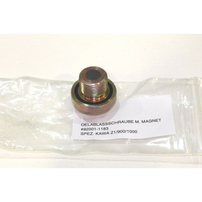 KAWASAKI BULLONE SCARICO OLIO MAGNETICO PER KZ400-Z1900-Z1000A 71-78 92001-1183 | Mamoto Ricambi
