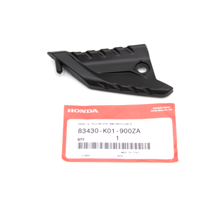 HONDA GOMMA PEDANA PASSEGGERO DX SH125-150 2013-24-SH300 2016-20-SH350 2021-23 83430-K01-900ZA | Mamoto Ricambi