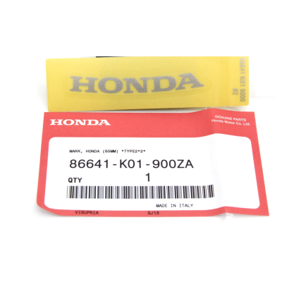 HONDA ADESIVO GRIGIO SCUDO ANTERIORE SH125-150 2013-15 86641-K01-900ZA | Mamoto Ricambi