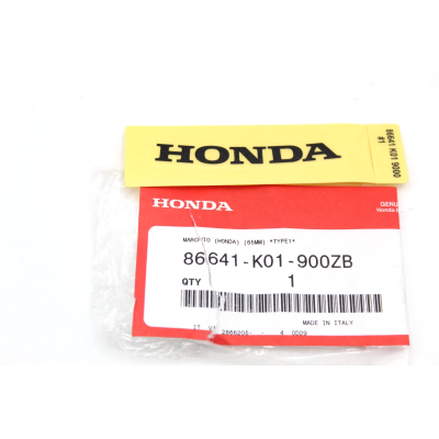 HONDA ADESIVO NERO SCUDO ANTERIORE SH125-150 2013-15 86641-K01-900ZB | Mamoto Ricambi