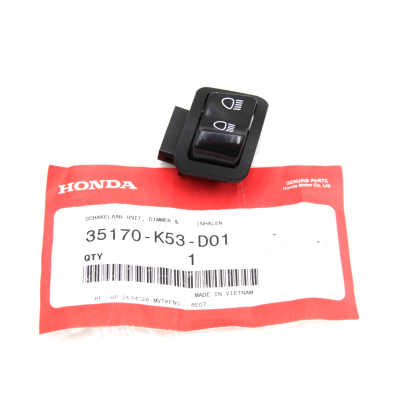 HONDA INTERRUTTORE LUCI SX SH125-150 2017-18-SH300 2015-19 35170-K53-D01 | Mamoto Ricambi