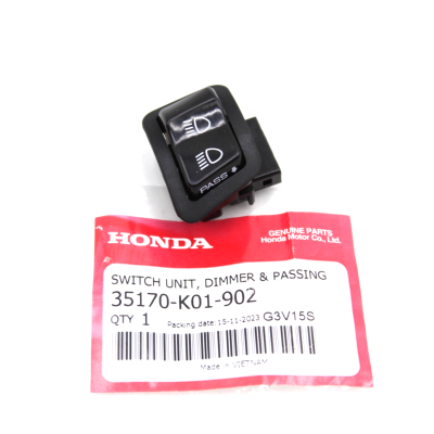 HONDA INTERRUTTORE LUCI SX SH125 2013-16 35170-K01-902 | Mamoto Ricambi