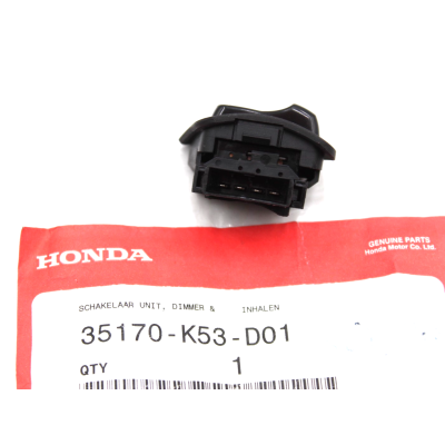 HONDA INTERRUTTORE LUCI SX SH125-150 2017-18-SH300 2015-19 35170-K53-D01 | Mamoto Ricambi