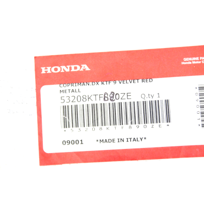 HONDA COPERCHIO FARO ANTERIORE DX ROSSO SH125-150 2009-12 53208-KTF-B20ZE | Mamoto Ricambi