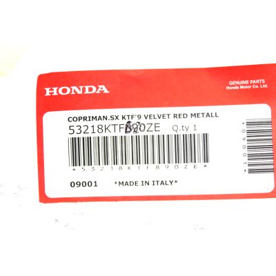 HONDA COPERCHIO FARO ANTERIORE SX ROSSO SH125-150 2009-12 53205-KTF-B20ZE 53205-KTF-640ZA | Mamoto Ricambi