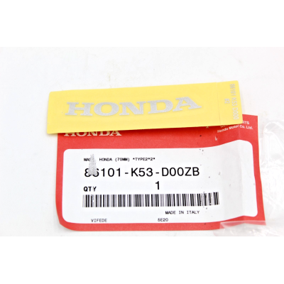 HONDA ADESIVO GRIGIO SCUDO ANTERIORE SH300 2015-19 86101-K53-D00ZB | Mamoto Ricambi