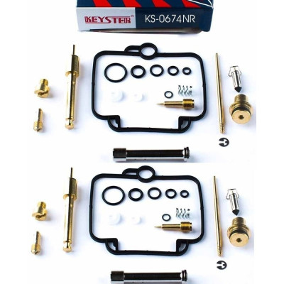 SUZUKI KIT REVISIONE CARBURATORI KEYSTER COMPLETO PER GS500E 94-95 BICILINDRICO KS-0674NR | Mamoto Ricambi