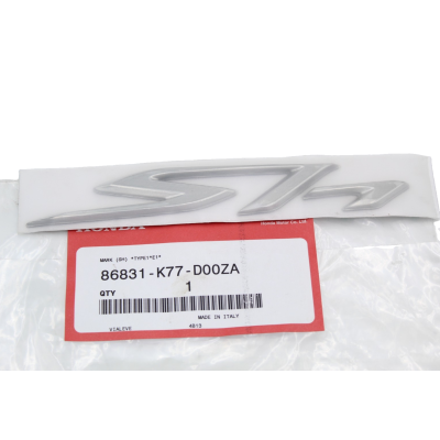 HONDA ADESIVO SCOCCA POSTERIORE SX-DX SH125-150 2017-18 86831-K77-D00ZA | Mamoto Ricambi
