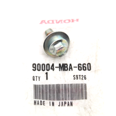 HONDA BULLONE 6MM FISSAGGIO SELLINO PASSEGGERO VT750C 07-10 90004-MBA-660 | Mamoto Ricambi