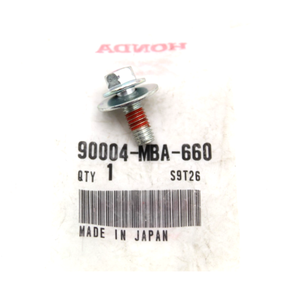 HONDA BULLONE 6MM FISSAGGIO SELLINO PASSEGGERO VT750C 07-10 90004-MBA-660 | Mamoto Ricambi