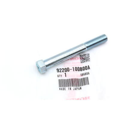 HONDA BULLONE ESAGONALE 10X80 PER VARI MODELLI HONDA 92200-100800A | Mamoto Ricambi