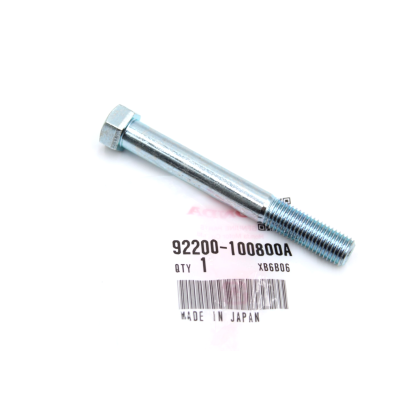 HONDA BULLONE ESAGONALE 10X80 PER VARI MODELLI HONDA 92200-100800A | Mamoto Ricambi