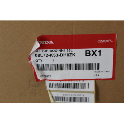 HONDA BAULETTO NERO PER SH350 20-24-SH125-150 20-24 08L72-K53-DH0ZK | Mamoto Ricambi