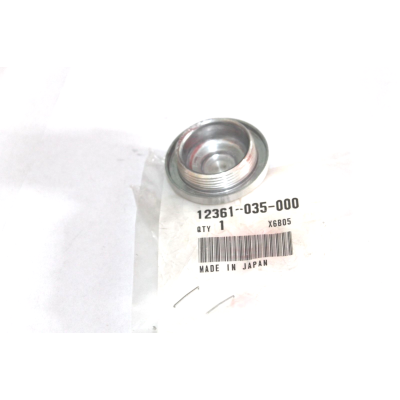 HONDA COPERCHIO REGISTRO PUNTERIE OPACO PER CB750 K0→K7-CB750F1-F2 SUPER SPORT 12361-035-000 | Mamoto Ricambi