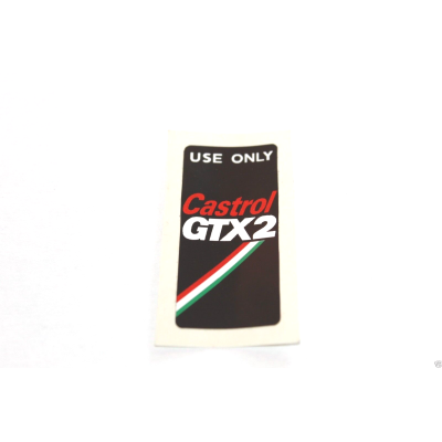 HONDA ADESIVO CASTROL PER CB350-400-500-750 FOUR HO019000011127 | Mamoto Ricambi