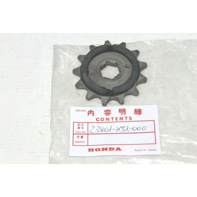 HONDA PIGNONE TRASMISSIONE 13 DENT PER NS125F-R 23801-KJ1-000 | Mamoto Ricambi