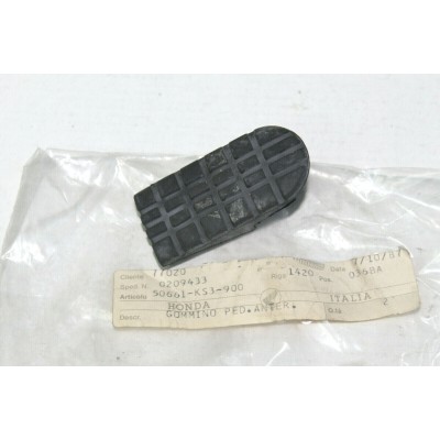 HONDA GOMMA PEDANE ANTERIORI PER MTX125 50661-KS3-900 | Mamoto Ricambi