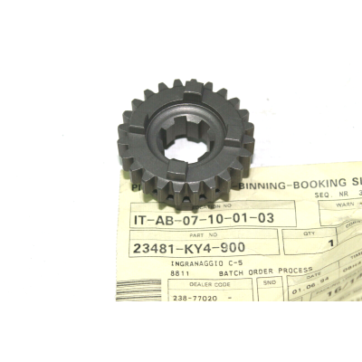 HONDA INGRANAGGIO CONTRALBERO DI RINVIO QUINTA (24T)PER NSR125F/R 23481-KY4-901 23481-KY4-900 | Mamoto Ricambi
