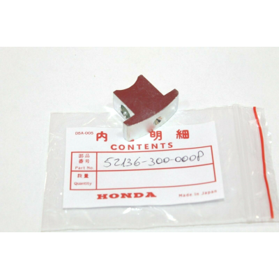 HONDA PIASTRINA FERMO REGISTRO CATENA PER CB500-750 FOUR 52136-300-000 | Mamoto Ricambi