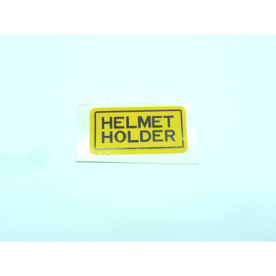 HONDA ADESIVO HELMET HOLDER CB350-400-500-750 FOUR | Mamoto Ricambi