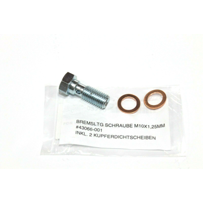KAWASAKI BULLONE TUBO FRENO PER Z400-Z650-Z900-Z1000 43066-001 | Mamoto Ricambi