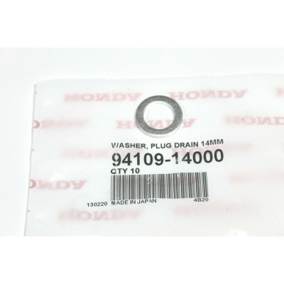 HONDA RONDELLA SCARICO OLIO 14MM PER XRV650-750 AFRICA TWIN-XL600V TRANSALP 94109-14000 | Mamoto Ricambi